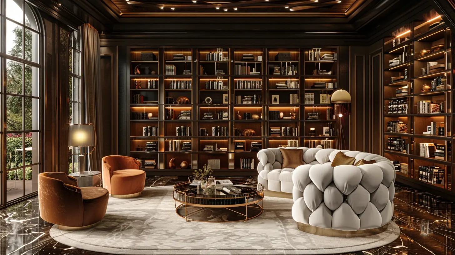 Creating a Chic Home Library with Style and Function