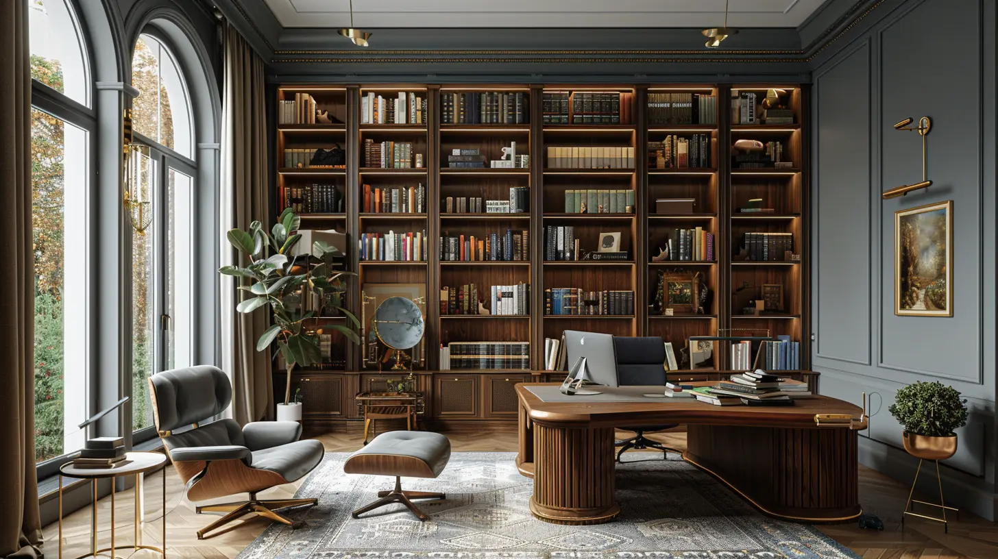 Creating a Chic Home Library with Style and Function