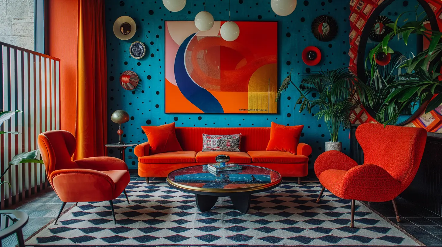 Creating Dynamic Interiors with Bold Patterns