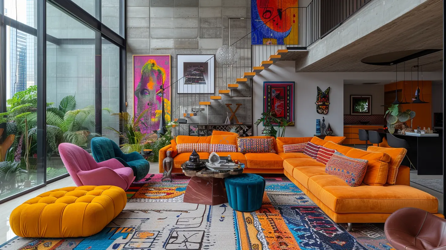 Creating Dynamic Interiors with Bold Patterns
