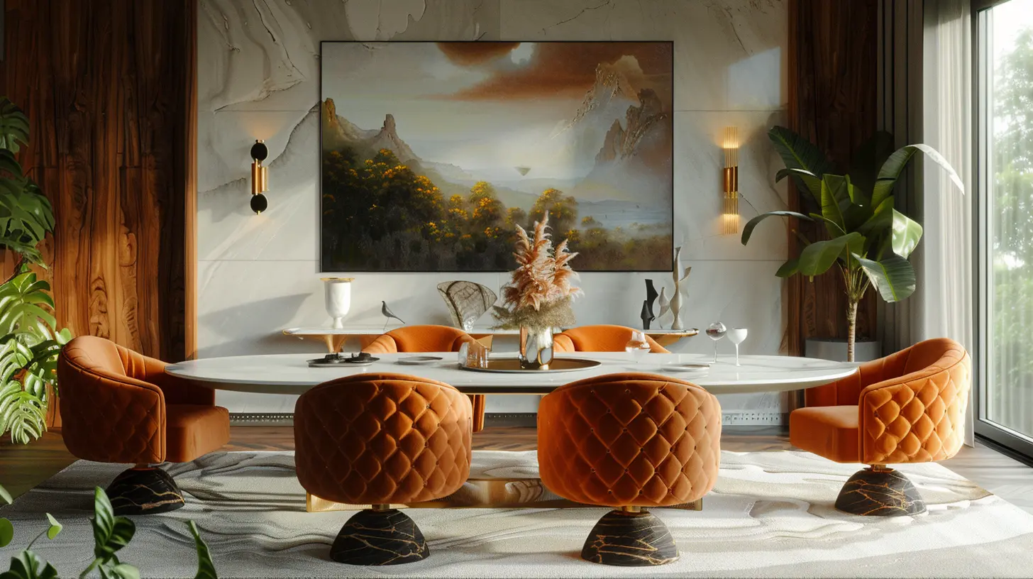 Elevating Your Dining Room with Statement Furniture