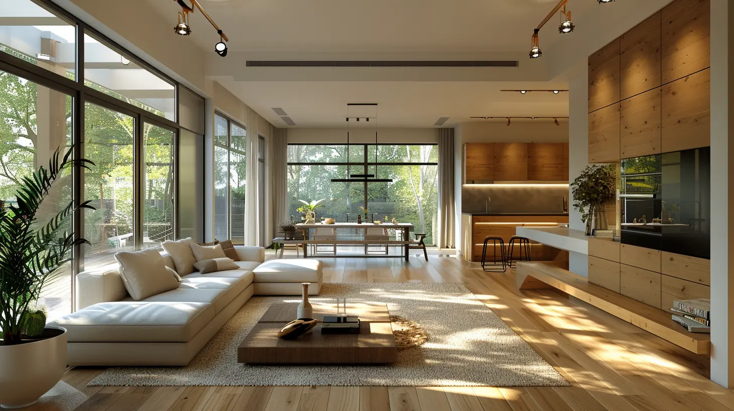 How to Make Open Floor Plans Feel Cozy and Defined