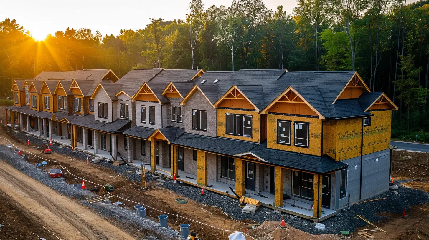 The Increasing Demand for Townhomes in New Construction Projects
