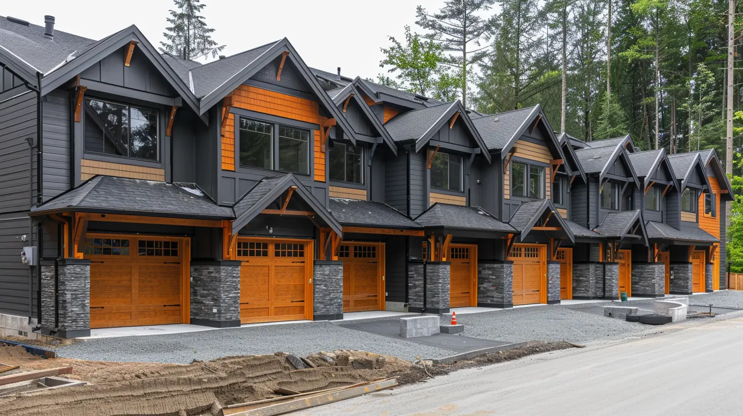 The Increasing Demand for Townhomes in New Construction Projects