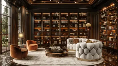 Creating a Chic Home Library with Style and Function