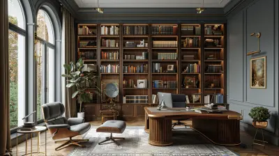 Creating a Chic Home Library with Style and Function