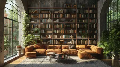 Creating a Chic Home Library with Style and Function