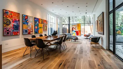 How to Incorporate Bold Art Pieces into Minimalist Spaces