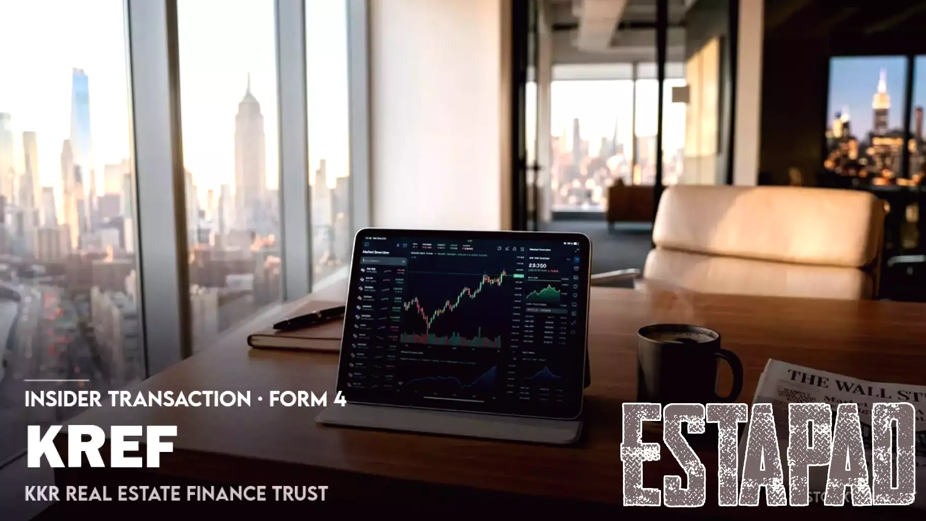 At $6.21 each, 9,672 CFO shares were withheld for taxes at KKR Real Estate Finance Trust (KREF).