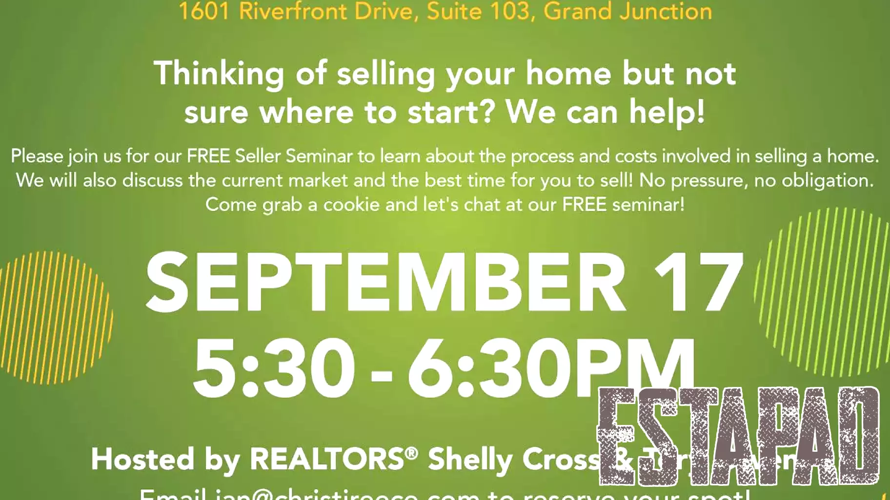 Free Home Selling Seminar in Grand Junction