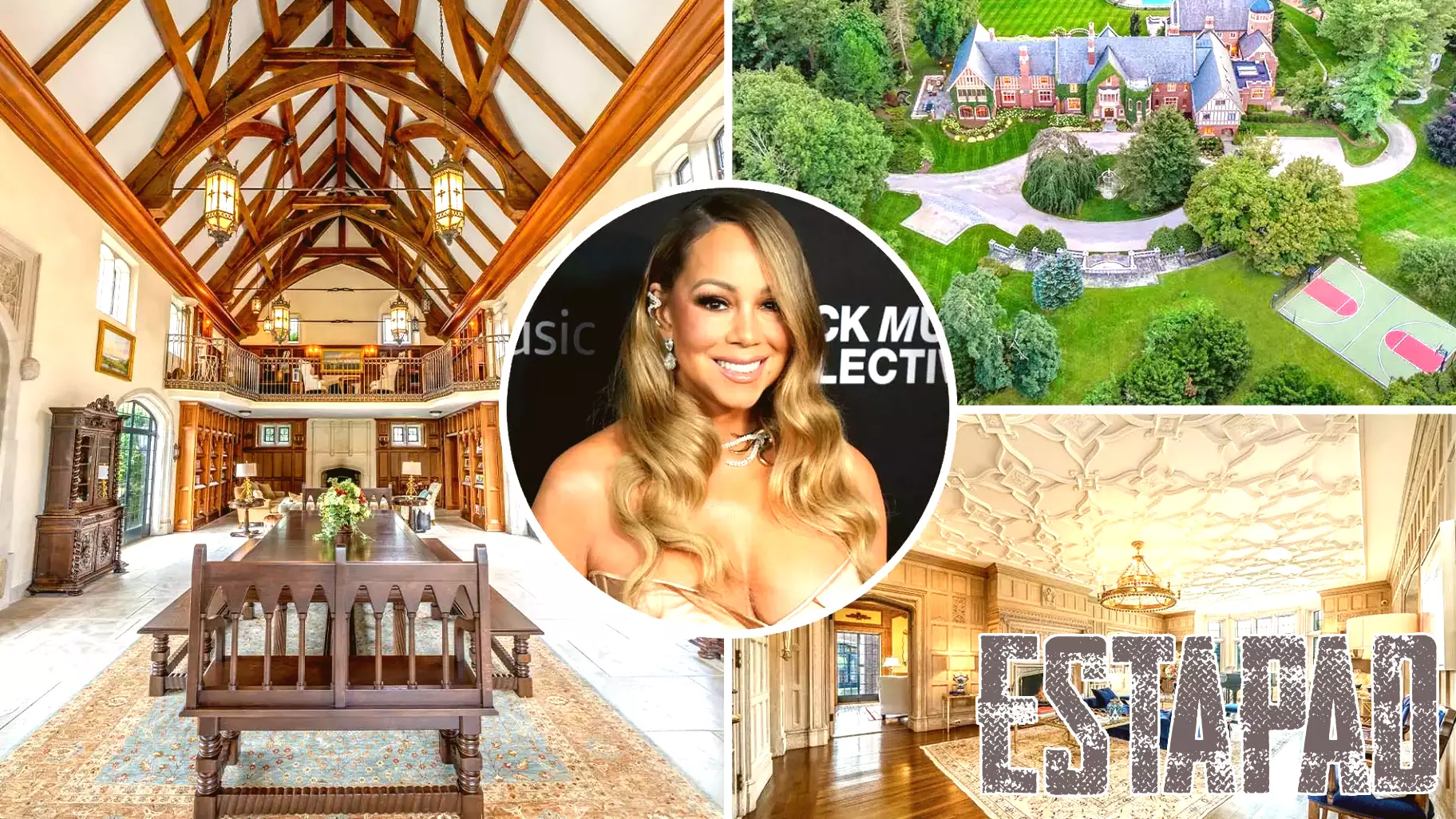 Mariah Carey's Former Connecticut Mansion Hits the Market at a Reduced Price