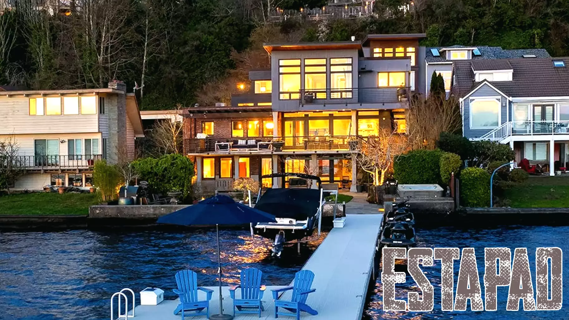 Multimillion-Dollar Lakefront Home of Frappuccino Creator Hits the Market