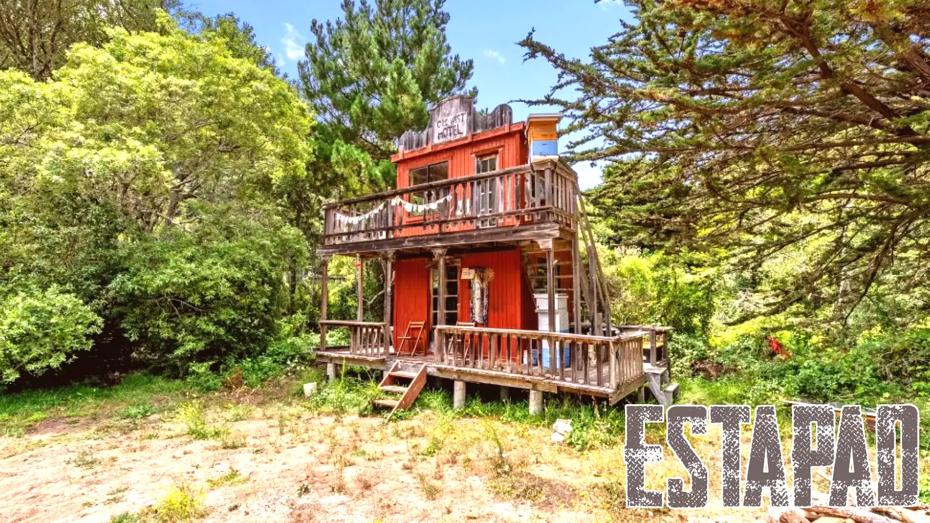 Photos: Funky Big Sur cabin owned by poet Lawrence Ferlinghetti for sale for $2 million