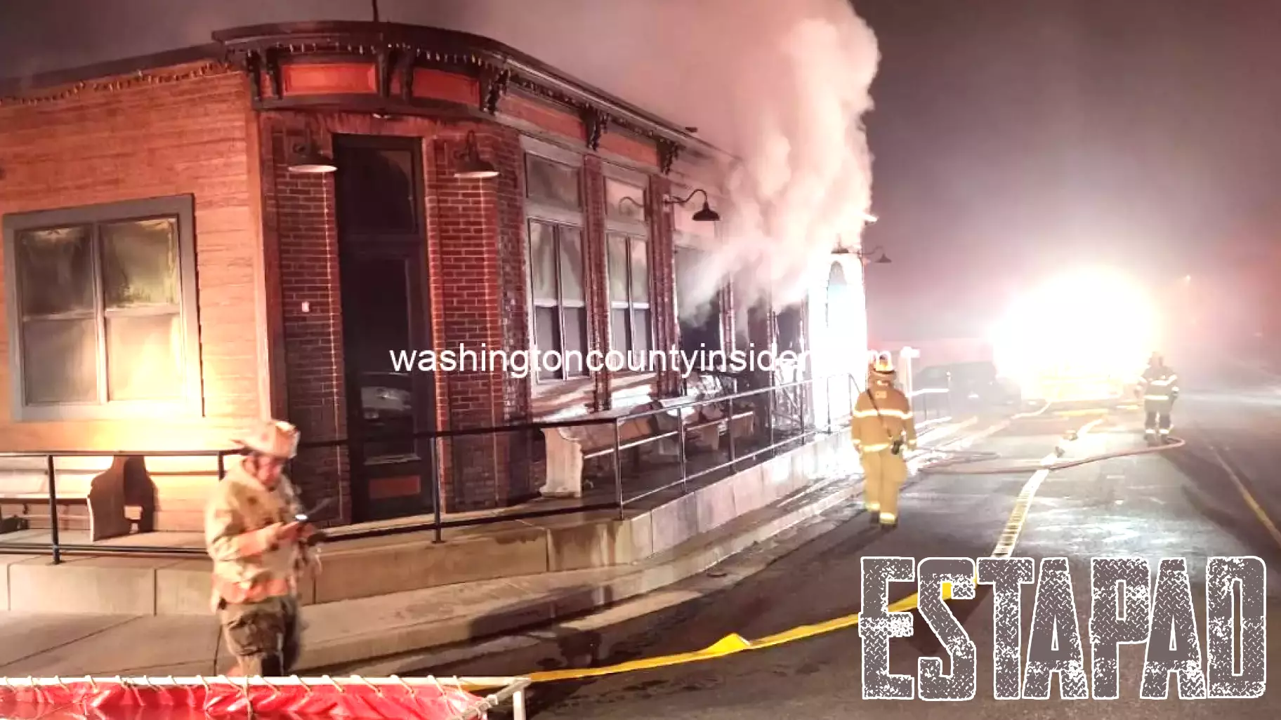 REAL ESTATE | Blaze Engulfs The Twisted Pear in Beechwood, WI