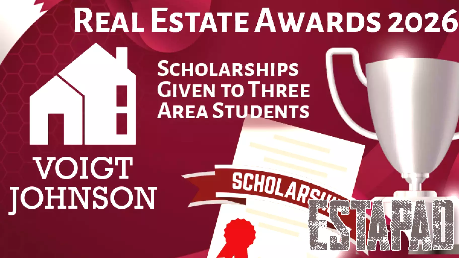 VoigtJohnson Real Estate Awards 2026 Scholarships to Three Area Students
