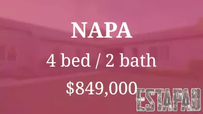 4-bedroom house in Napa goes for $849,000