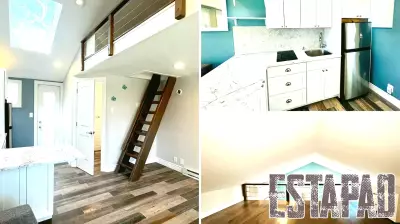 Compact Living: A 330-Square-Foot Studio-Loft Hits the Market in Hampton Bays
