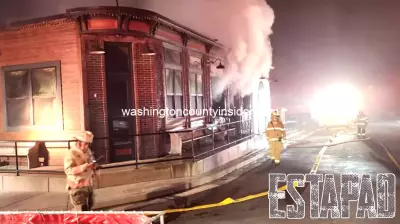 REAL ESTATE | Blaze Engulfs The Twisted Pear in Beechwood, WI