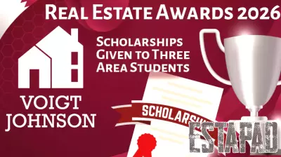 VoigtJohnson Real Estate Awards 2026 Scholarships to Three Area Students